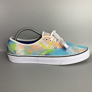 VANS Authentic Retro Mart Mens Size 10 Multicolor Canvas Shoes Sneakers 90's